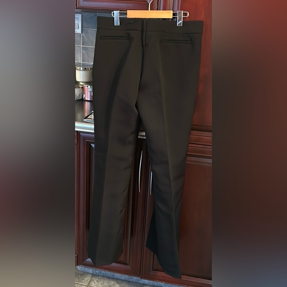 ZARA bloggers favourite straight leg black pants size large - Picture 9 of 11